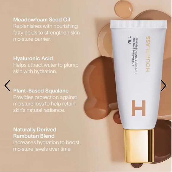 Hourglass Veil Hydrating Skin Tint Foundation - SHADE 3 - 1.1 oz / 35mL NEW - Picture 4 of 4